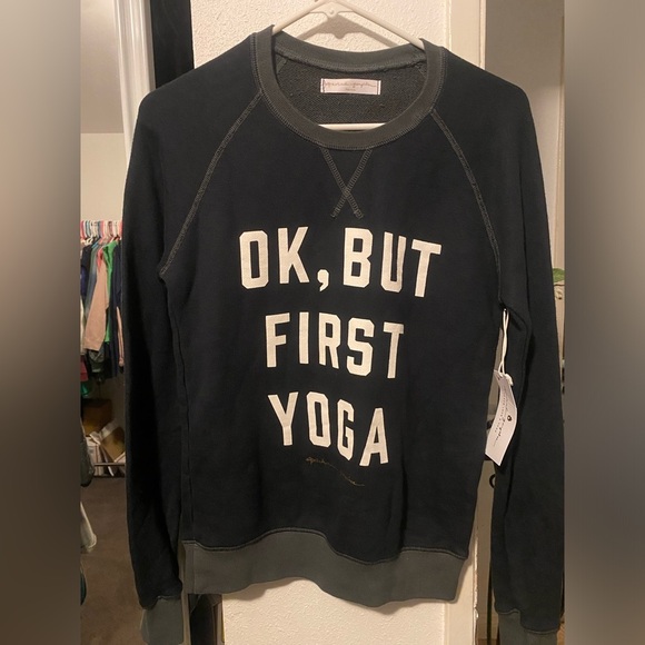 Spiritual Gangster Crewneck Graphic Yoga‎ Sweatshirt - Picture 2 of 7